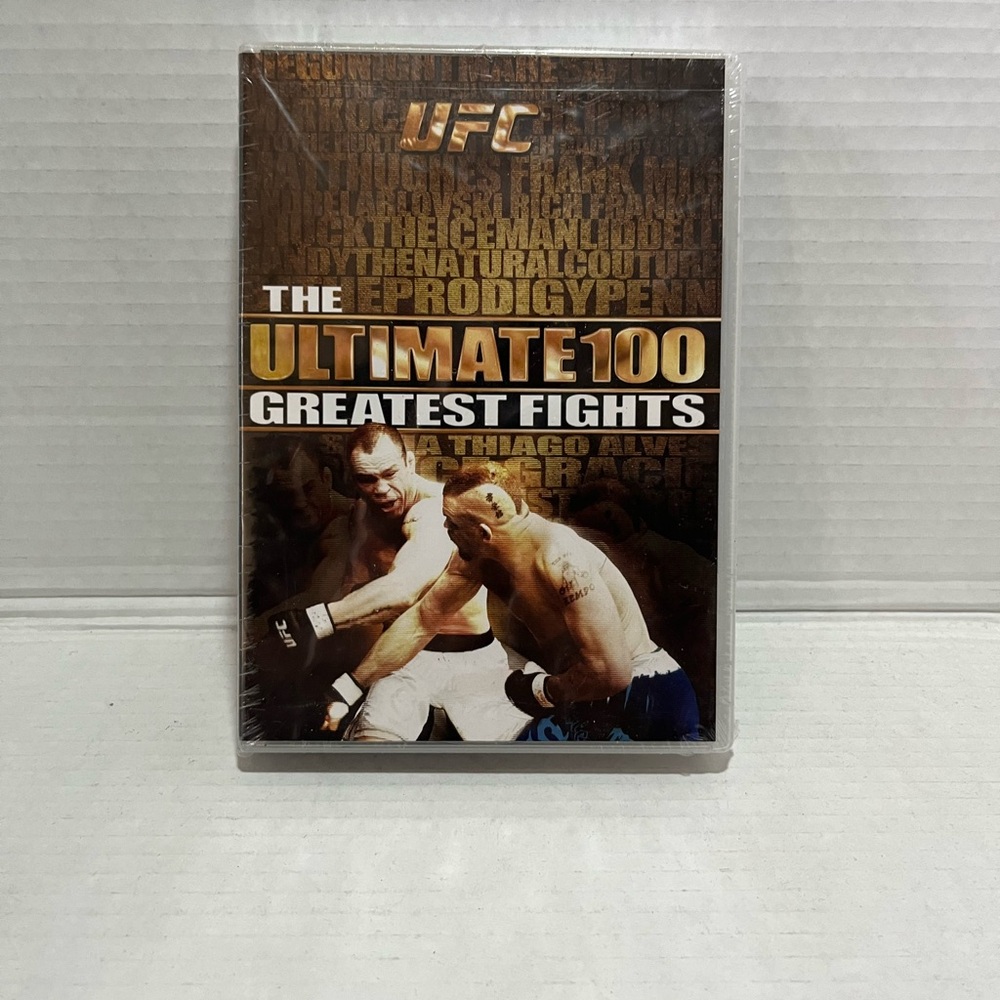 Brand new sealed 2 disc DVD UFC ultimate fights 100